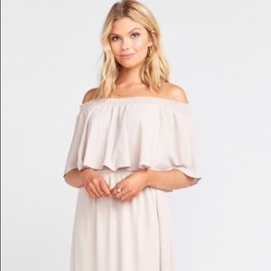 Mumu Weddings Hacienda Maxi Show Me the Ring Crisp